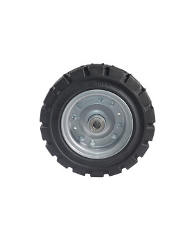 Ruota DI TARMAC SOFFICE CERCHIO IN ACCIAIO DIAMETRO 385 MM CARICO 1050 KG ASSE 25 MM - S2800C377X118 RB25
