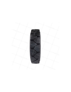 Ruota DI TARMAC SOUPLE JANTE TÔLE DIAMETRO 400 MM CARICO 950 KG ASSE 25 MM - S2800C406X104 RB25