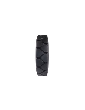 Ruota DI TARMAC SOUPLE JANTE TÔLE DIAMETRO 400 MM CARICO 950 KG ASSE 25 MM - S2800C406X104 RB25