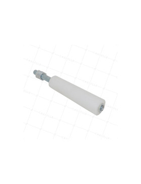 Rullo di guida GUIDA IN NYLON PER PORTA SCORREVOLE DIAMETRO 35 MM LUNGHEZZA 150 MM CON BULLONE DA 16 MM - OL35/150 XL • Caujolle