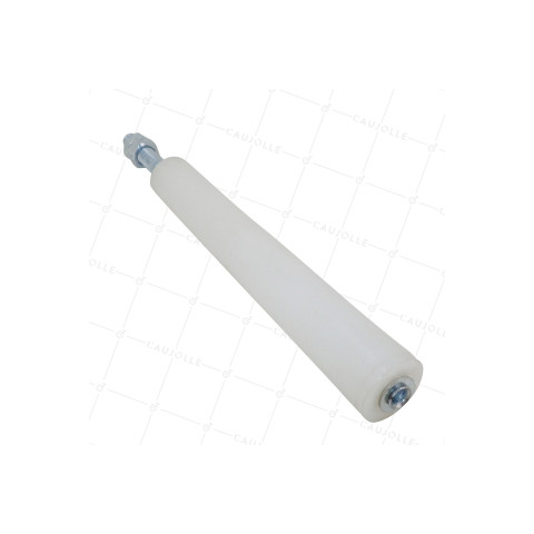 Rullo di guida GUIDA IN NYLON PER PORTA SCORREVOLE DIAMETRO 35 MM LUNGHEZZA 250 MM CON BULLONE DI 16 MM - OL35/250 XXL • Caujolle