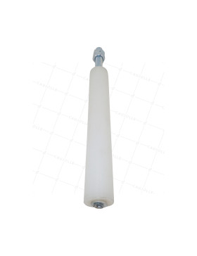 Rullo di guida GUIDA IN NYLON PER PORTA SCORREVOLE DIAMETRO 35 MM LUNGHEZZA 250 MM CON BULLONE DI 16 MM - OL35/250
