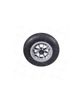Ruota DI CARRELLINO GONFIATA DIAMETRO 360 MM ASSE 10 MM CARICO 150 KG - S1006P 3.50/8 L10-100