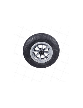 Ruota DI CARRETTO GONFIATA DIAMETRO 360 MM ASSE 14 MM CARICO 150 KG - S1006P 3.50/8 L14-100