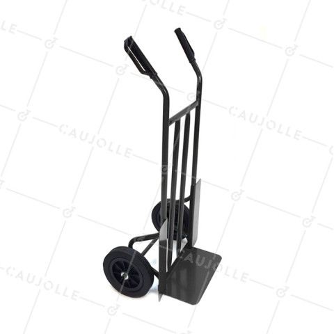 Carrello a mano CLASSICO A 2 RUOTE PIENE CARICO 200 KG • Caujolle