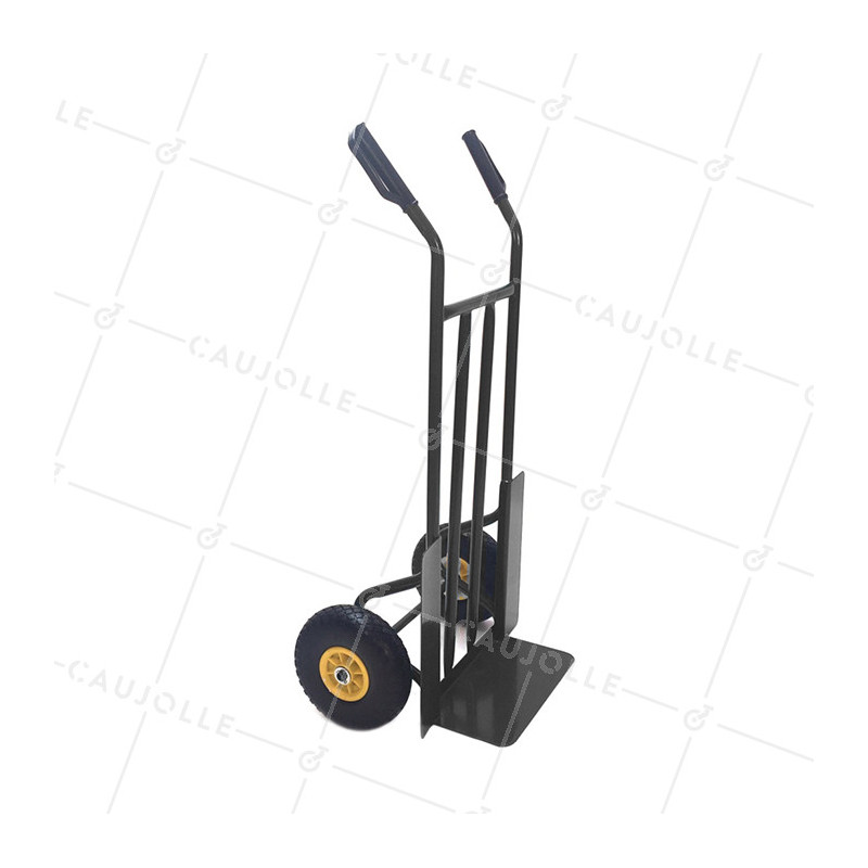 Carrello a mano CLASSICO TUTTO TERRENO A 2 RUOTE INDEFORMABILI CARICO 200 KG
