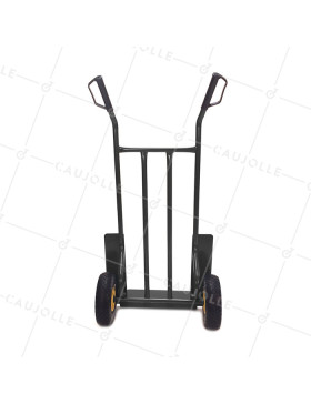 Carrello a mano CLASSICO TUTTO TERRENO A 2 RUOTE INDEFORMABILI CARICO 200 KG