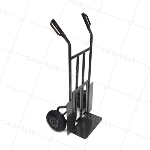 Carrello a mano A RABAT A 2 Ruote GONFIATE CARICO 200 KG • Caujolle