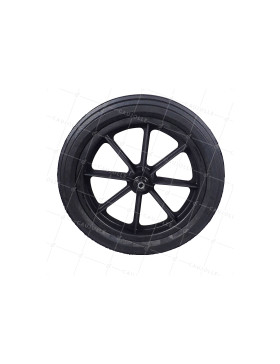 Ruota di carriola INCREVABILE DURE DIAMETRO 360 MM CARICO 150KG ASSE 10 MM - S605DP 360 L10-100