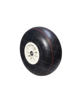 Ruota DA SPIAGGIA BASSA PRESSIONE GIGANTE DIAMETRO 545 CARICO 380 KG ASSE 25 MM Cuscinetto A SFERE - Ruota PALLONE 21 POLLICI (21x12.00-8) • Caujolle