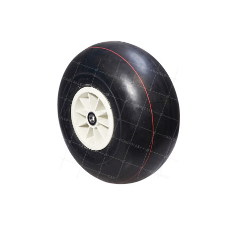 Ruota DA SPIAGGIA BASSA PRESSIONE GIGANTE DIAMETRO 545 CARICO 380 KG ASSE 25 MM Cuscinetto A SFERE - Ruota PALLONE 21 POLLICI (21x12.00-8) • Caujolle