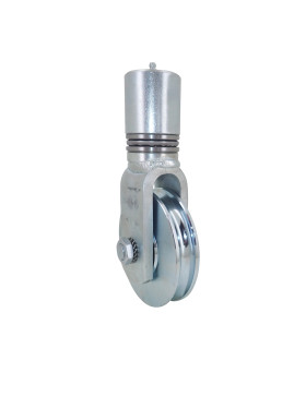 Ruota DI PORTALE PIVOTANTE A Gola TONDA DIAMETRO 120M - MTSP PIV 120GR