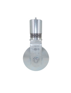 Ruota DI PORTALE PIVOTANTE A Gola TONDA DIAMETRO 120M - MTSP PIV 120GR