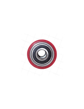 Ruota DI TRANSPALETTE DIAMETRO 65 MM CARICO 400 KG ASSE 20 MM SFERE - GTP65 60