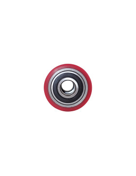Ruota DI TRANSPALETTE DIAMETRO 65 MM CARICO 400 KG ASSE 20 MM SFERE - GTP65 60