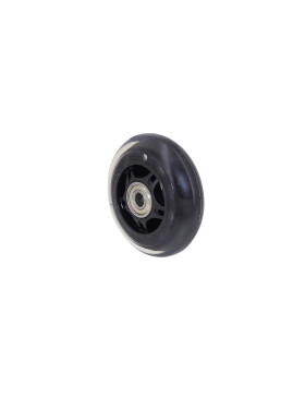 Ruota DI ROLLER DIAMETRO 75 MM CARICO 40 KG ASSE 8 MM - BLACK ROLLER 75