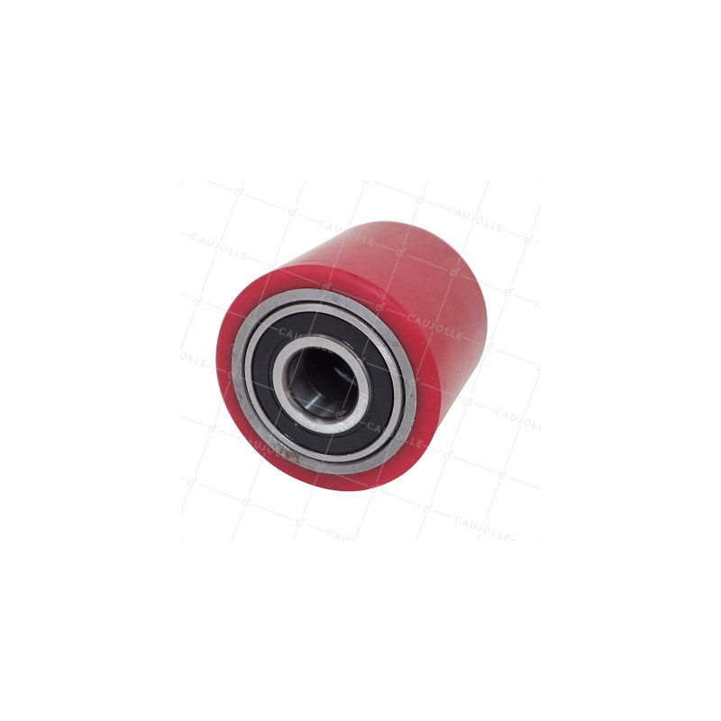 Ruota DI TRANSPALETTE DIAMETRO 65 MM CARICO 400 KG ASSE 20 MM SFERE - GTP65 60