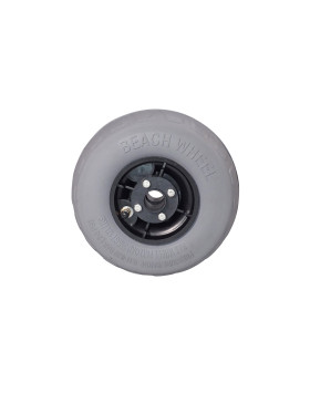 Ruota DI MARE A BASSA PRESSION DIAMETRO 223 MM CARICO 35 KG ASSE 25 MM - Ruota PALLONE 9 POLLICI