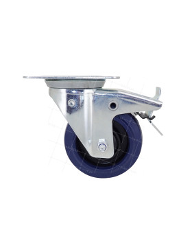 Ruota DI CARRETTO A RITORNO DIREZIONALE AUTOMATICO DIAMETRO 100 MM CARICO 75 CHILI - S2NS 100 AF RB STAB