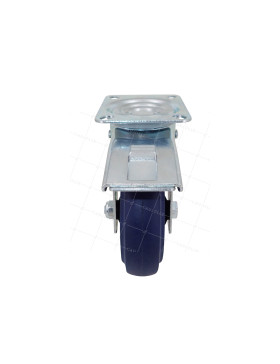Ruota DI CARRELLO A RITORNO DIREZIONALE AUTOMATICO DIAMETRO 125 MM CARICO 100 KG - S2NS 125 AF RB STAB