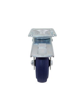 Ruota DI CARRELLO A RITORNO DIREZIONALE AUTOMATICO DIAMETRO 125 MM CARICO 100 KG - S2NS 125 AF RB STAB
