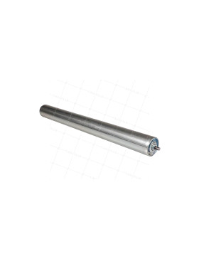 RULLO DI MANUTENZIONE ACCIAIO DIAMETRO 50 MM LUNGHEZZA 500 MM CARICO 83 KG ASSE 8 MM • Caujolle