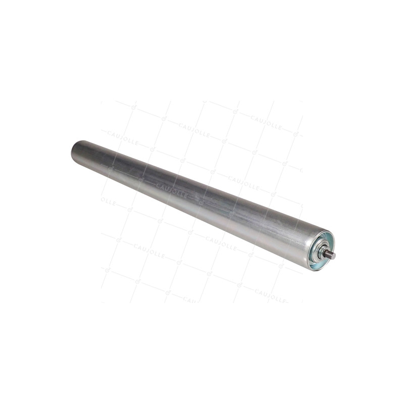 RULLO DI MANUTENZIONE ACCIAIO DIAMETRO 50 MM LUNGHEZZA 600 MM CARICO 83 KG ASSE 8 MM