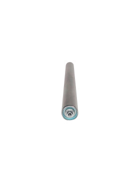RULLO DI MANUTENZIONE ACCIAIO DIAMETRO 50 MM LUNGHEZZA 600 MM CARICO 83 KG ASSE 8 MM