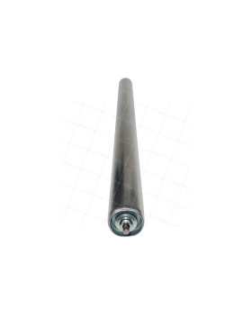 RULLO DI MANUTENZIONE ACCIAIO DIAMETRO 50 MM LUNGHEZZA 800 MM CARICO 83 KG ASSE 8 MM