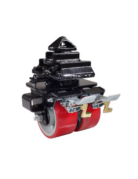 Ruota PER CONTENITORE DIAMETRO 150 MM CARICO 2300 KG SISTEMA TWIST-LOCK