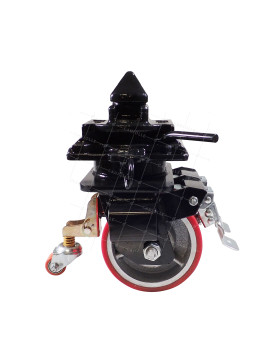 Ruota PER CONTENITORE DIAMETRO 150 MM CARICO 2300 KG SISTEMA TWIST-LOCK