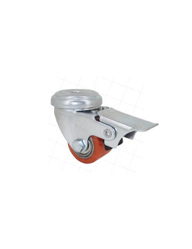 Ruota EXTRA-BASSA FORTE CARICO DIAMETRO 35 MM CARICO 100KG A FISSAGGIO DI 10 MM ALTEZZA 58 MM - SURB 35 OAF • Caujolle