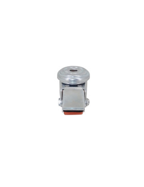 Ruota EXTRA-BASSA FORTE CARICO DIAMETRO 35 MM CARICO 100KG A FISSAGGIO DI 10 MM ALTEZZA 58 MM - SURB 35 OAF
