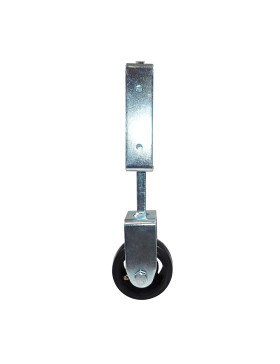 Ruota DI PORTALE FISSO DIAMETRO 100 MM Molla flessibile da 12 kg carico 100 kg