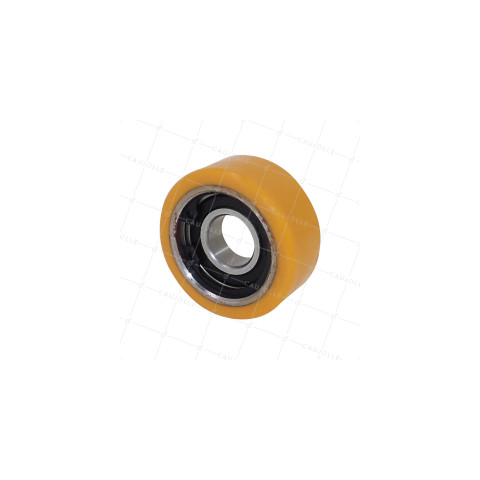 RUOTA PER PALLET DIAMETRO 50 MM CARICO 110 KG ASSE 17 MM SFERE - GTP5020 • Caujolle