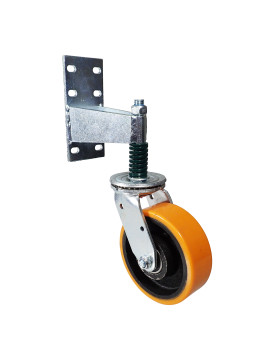 Ruota DI PORTA A RITORNO PIVOTANTE FORTE CARICO DIAMETRO 150 MM CARICO 350 KG