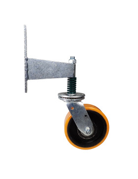Ruota DI PORTA A RITORNO PIVOTANTE FORTE CARICO DIAMETRO 150 MM CARICO 350 KG