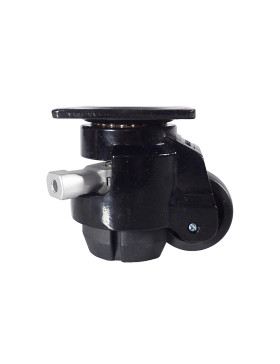 ROULETTE TRASFORMABILE IN PIEDE FISSO PER UTILIZZO REGOLARE DIAMETRO 50 MM CARICO 250 KG - STABILIZZATORE 50 A CRICCHETTO