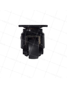 ROULETTE TRASFORMABILE IN PIEDE FISSO PER UTILIZZO REGOLARE DIAMETRO 50 MM CARICO 250 KG - STABILIZZATORE 50 A CRICCHETTO