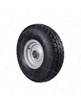 Ruota DI MOBIL HOME PNEU KENDA JANTE TÔLE DIAMETRO 510 MM CARICO 2750KG ASSE 35 MM A SFERE 6.00-9 • Caujolle