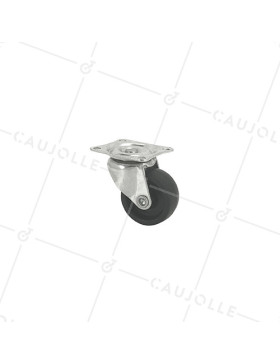 Ruota PIVOTANTE IN POLIPROPILENE ECO DIAMETRO 32MM CARICO 18KG -S11PP 32 • Caujolle