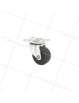 Ruota PIVOTANTE IN POLIPROPILENE ECO DIAMETRO 38MM CARICO 28KG -S11PP 38 • Caujolle