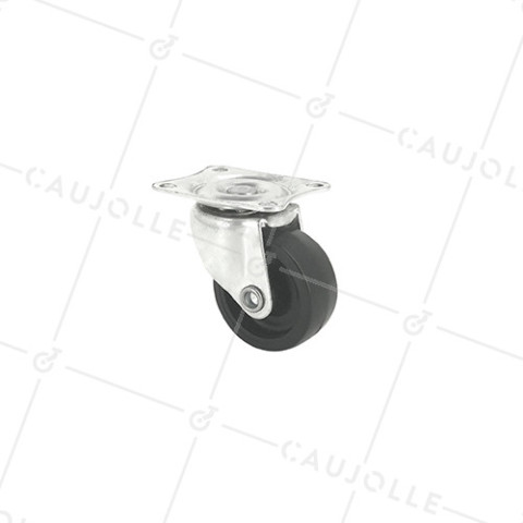 Ruota PIVOTANTE IN POLIPROPILENE ECO DIAMETRO 38MM CARICO 28KG -S11PP 38 • Caujolle