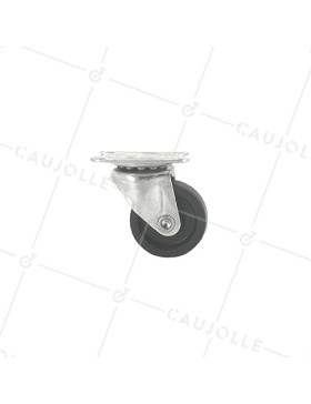 Ruota PIVOTANTE IN POLIPROPILENE ECO DIAMETRO 38MM CARICO 28KG -S11PP 38