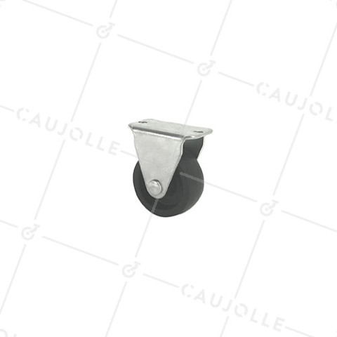 Ruota FISSA IN POLIPROPYLENE ECO DIAMETRO 32MM CARICO 10KG - S17PP 32 • Caujolle