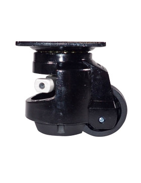 ROULETTE PIVOTANTE QUICK BLOCK DIAMETRO 62 MM CARICO 500 KG - STABILIZZATORE 62 RATCHET
