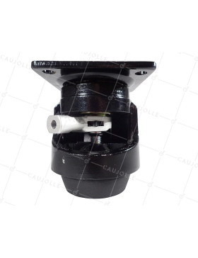 ROULETTE PIVOTANTE QUICK BLOCK DIAMETRO 62 MM CARICO 500 KG - STABILIZZATORE 62 RATCHET