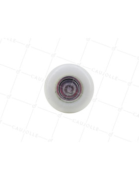 Ruota DI PORTA DEL GARAGE DIAMETRO 46 MM LUNGHEZZA 95 MM - GUIDA 46 MM LUNGA 4' PORTA SEZIONALE