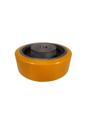Ruota A CLAVETTE IN POLIURETANO DIAMETRO 150 MM CARICO 700KG - SFPU 150/50 A CLAVETTE A20