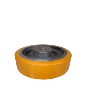 Ruota A CLAVETER IN POLIURETANO DIAMETRO 200/50 MM CARICO 950KG - SFPU 200/50 A CLAVETER A20